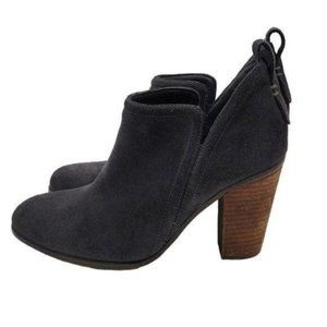 Vince Camuto Francia Suede Leather Ankle Booties